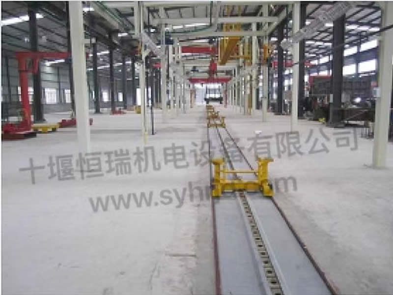 總裝主線(xiàn)地拖鏈部分