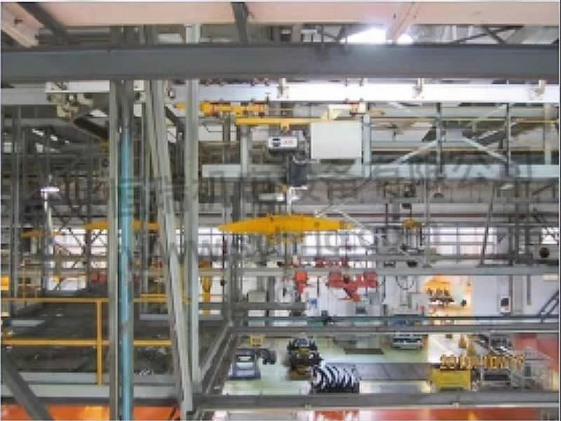 車(chē)橋上線(xiàn)自行小車(chē)